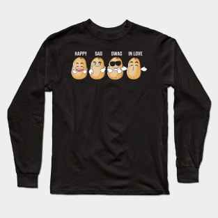 Funny Potatoes Long Sleeve T-Shirt